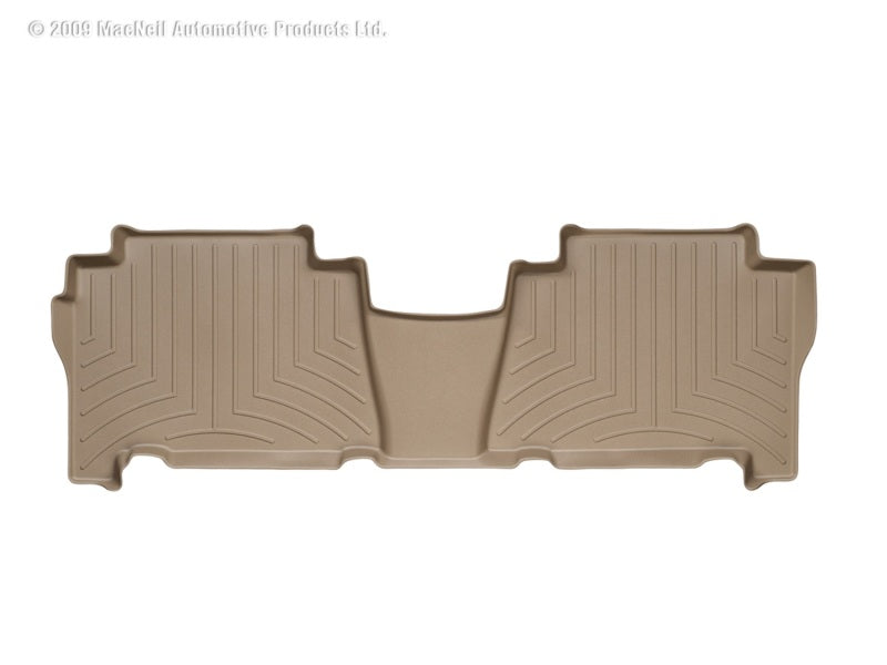 WeatherTech 09+ Kia Borrego Rear FloorLiner - Tan