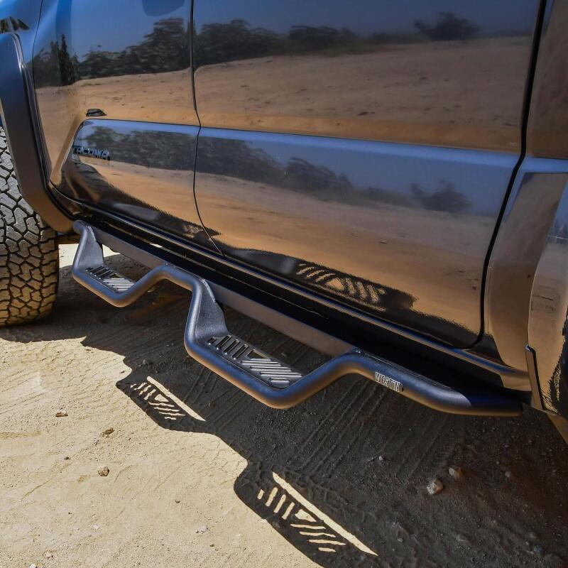 Westin 2024 Toyota Tacoma Outlaw Drop Nerf Step Bars - Textured Black