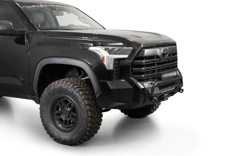 Addictive Desert Designs 2022+ Toyota Tundra Stealth Center Mount Front Bumper w/ Top Hoop