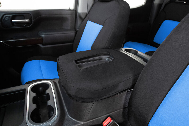 Covercraft 23-24 Ford Super Endura PrecisionFit Custom Second Row Seat Covers - Blue/Black