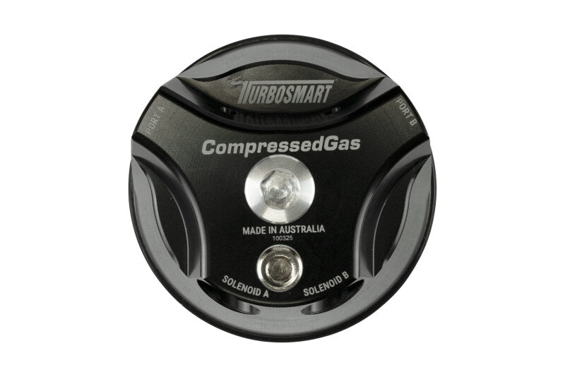 Turbosmart GenV Compressed Gas Solenoid WG45/WG50 Cap - Black