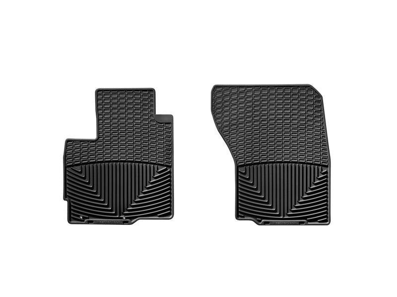 WeatherTech 08+ Mitsubishi Outlander Front Rubber Mats - Black