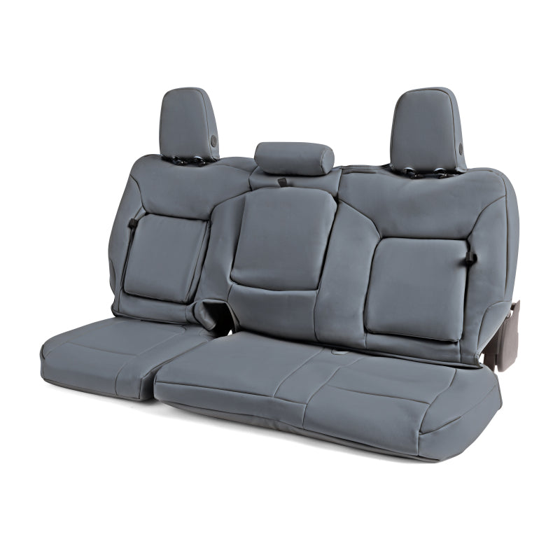 Covercraft 21-24 Ford F150/ Leatherette PrecisionFit Custom Second Row Seat Covers - Med Grey