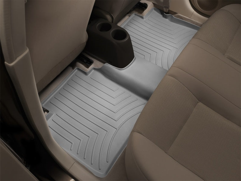 WeatherTech 2011+ Jaguar XJ Series Rear Floorliner - Grey (Fits Long Wheelbase Models)