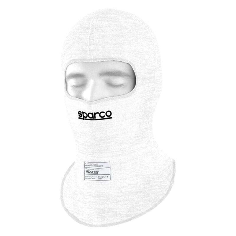 Sparco Balaclava Hood Pista White
