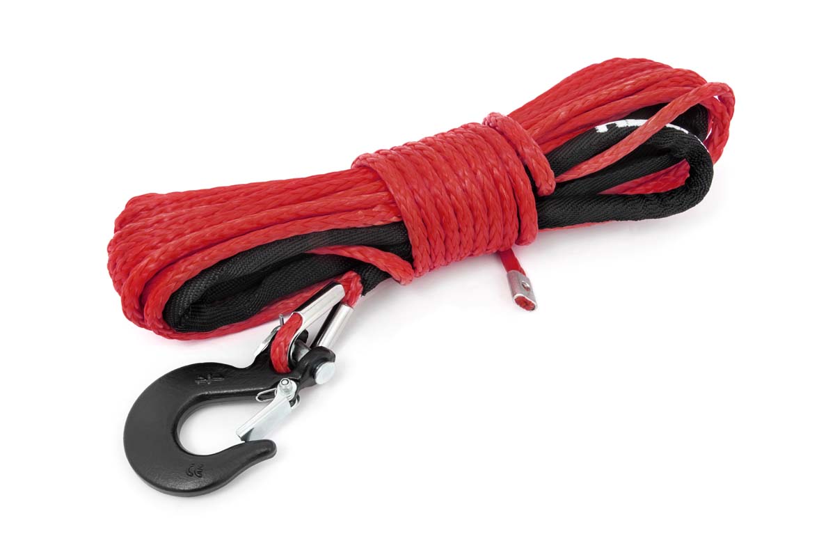 Synthetic Rope | 1/4 Inch | 50 Ft | Red