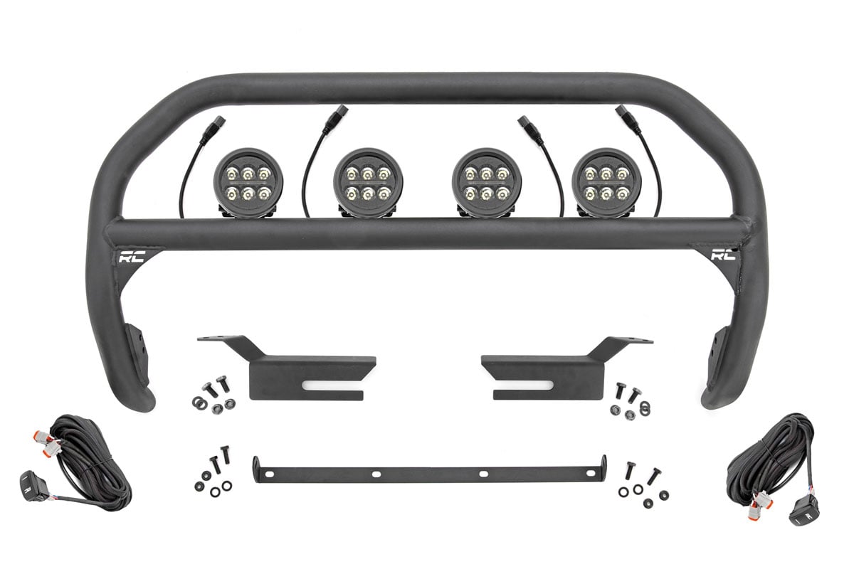 Nudge Bar | 3.5 Inch Round Led (x4) | Ford Bronco 4WD (2021-2026)