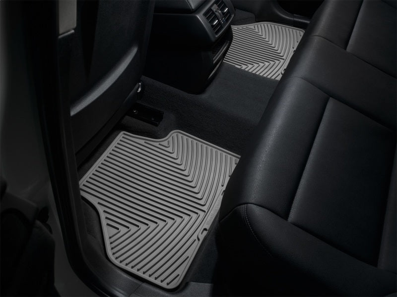 WeatherTech 11+ BMW X3 Rear Rubber Mats - Grey