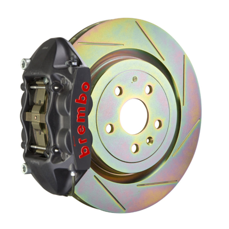 Brembo 11-18 Focus/13-18 Focus ST Fr GTS BBK 4 Pist Cast 336 x28 1pc Rotor Slotted Type1-Black HA