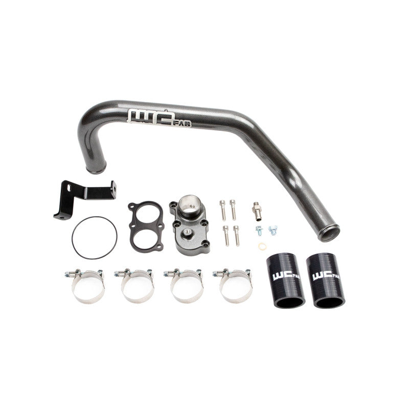 Wehrli 06-10 Duramax LBZ/LMM Thermostat Housing Kit For Dual CP3 - Gloss White