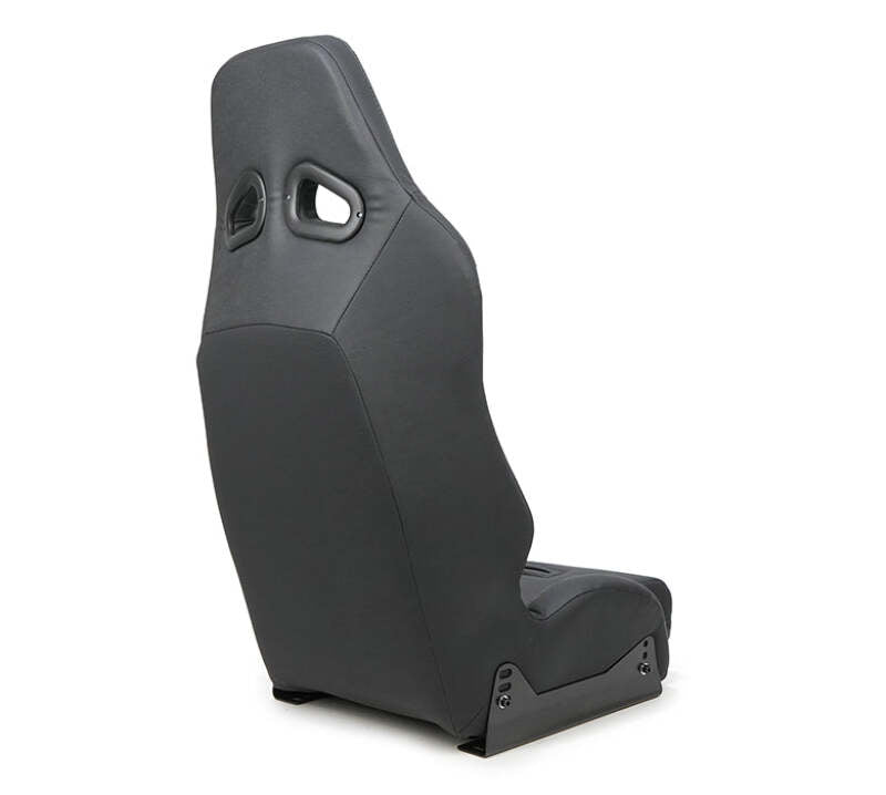 NRG Defender Water Resistant Steel Frame Suspension Seats Black w/ Blue Trim & Defender logo