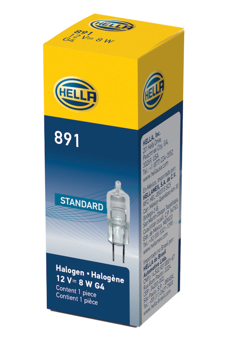 Hella Bulb 891 12V 8W G4 T325