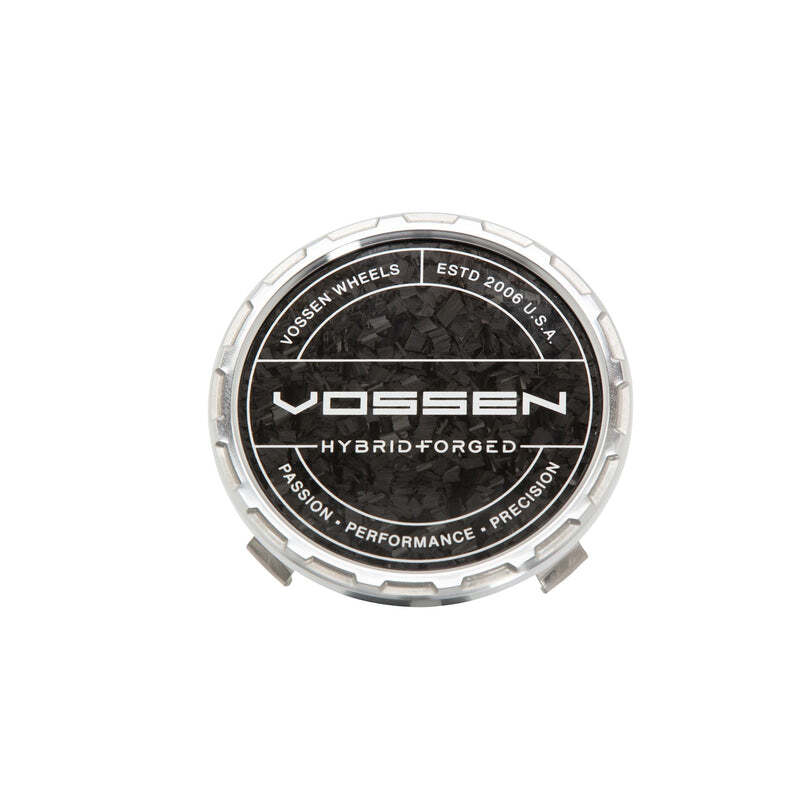 Vossen HF Carbon Billet Sport Cap 2.0 - Small (VHF) - Transparent Clear - Forged (Gloss)