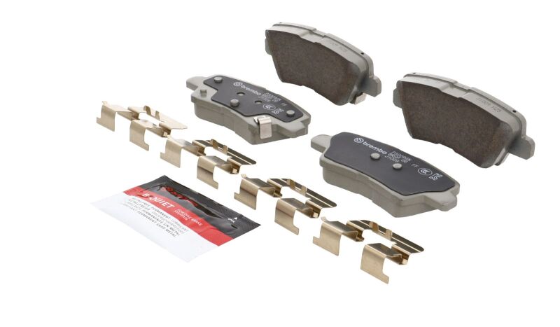 Brembo OE 2017 Hyundai Elantra/18-22 Ioniq/18-19 Sonata/16-17 Veloster Ceramic Brake Pad - Rear
