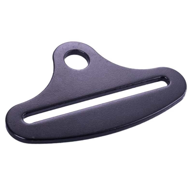 RaceQuip Long Reach Bolt On End Seat Belt Mounting Hardware / Fits 3 In. Belts / Forged Steel- Blk-Racequip-797 Offroad