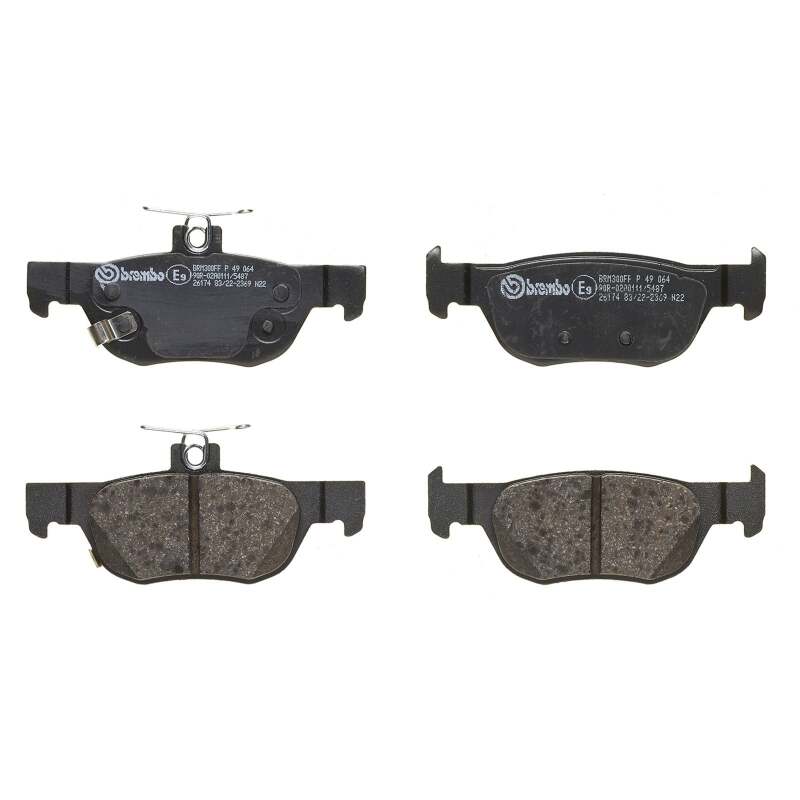 Brembo OE 19-23 Mazda 3/20-23 CX-30 PRIME Low-Met Brake Pad - Rear