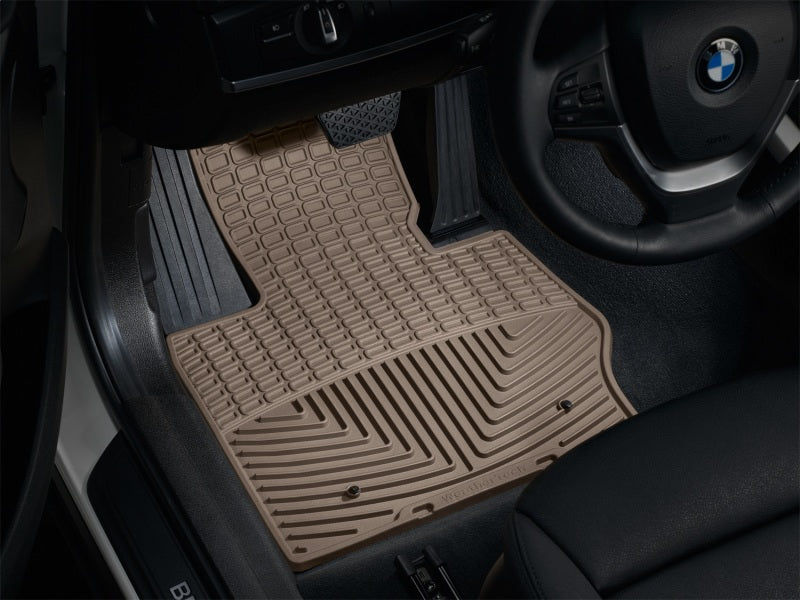 WeatherTech 11+ BMW X3 Front Rubber Mats - Tan