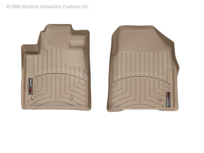 WeatherTech 09-13 Honda Pilot Front FloorLiner - Tan