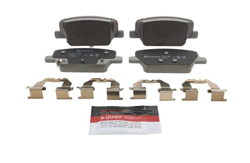 Brembo OE 20-24 Hyundai Palisade/19-20 Santa Fe/20-24 Kia Telluride PRIME Ceramic Brake Pad - Rear