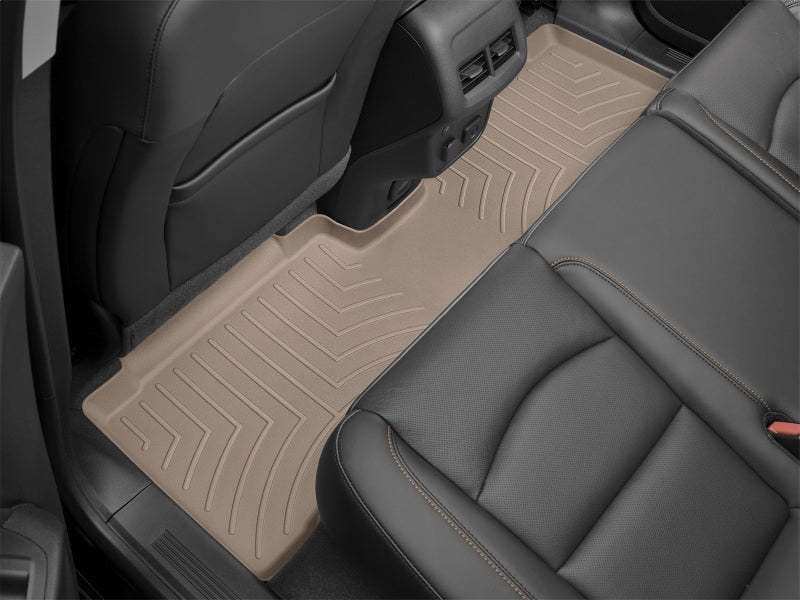 WeatherTech 2020+ Audi Q7 Rear FloorLiner - Tan