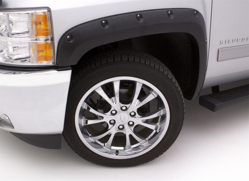 Lund 17-20 Chevy Colorado 5ft. (Excl. ZR2) RX-Rivet Tex. Elite Series Fender Flares - Blk (2 Pc.)