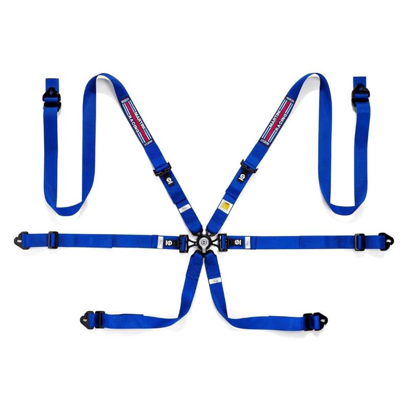 Sparco Belt Martini-Racing 6 Pt.3-4in Reg A