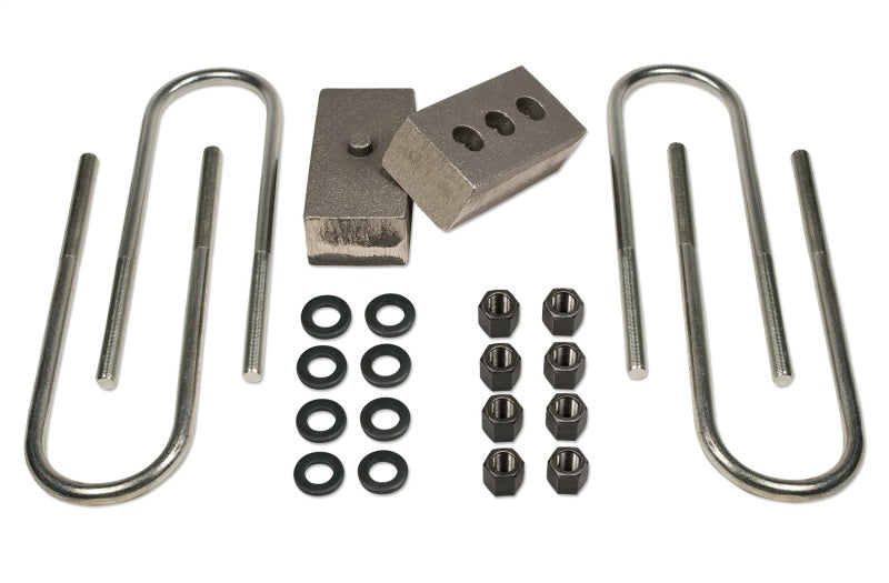 Tuff Country 03-23 Dodge Ram 3500 4wd (w/4in Rear axle) 2in Rear Block & U-Bolt Kit