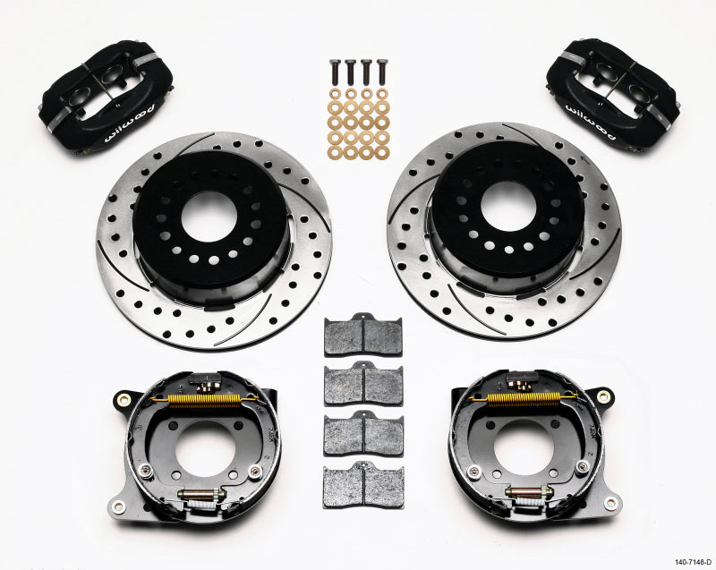 Wilwood Forged Dynalite P/S Park Brake Kit Drilled 93-97 Camaro/Firebird