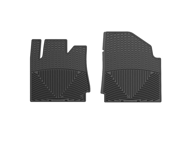 WeatherTech 10+ Cadillac SRX Front Rubber Mats - Black