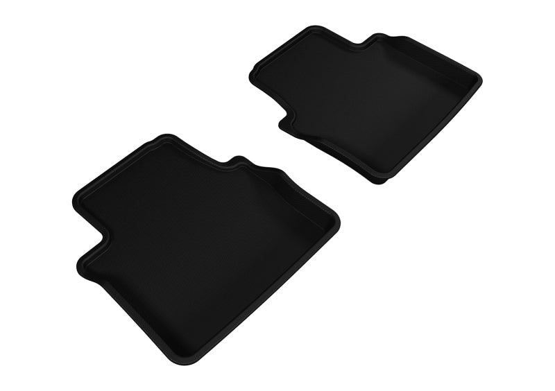 3D MAXpider 2014-2019 Cadillac CTS Kagu 2nd Row Floormats - Black