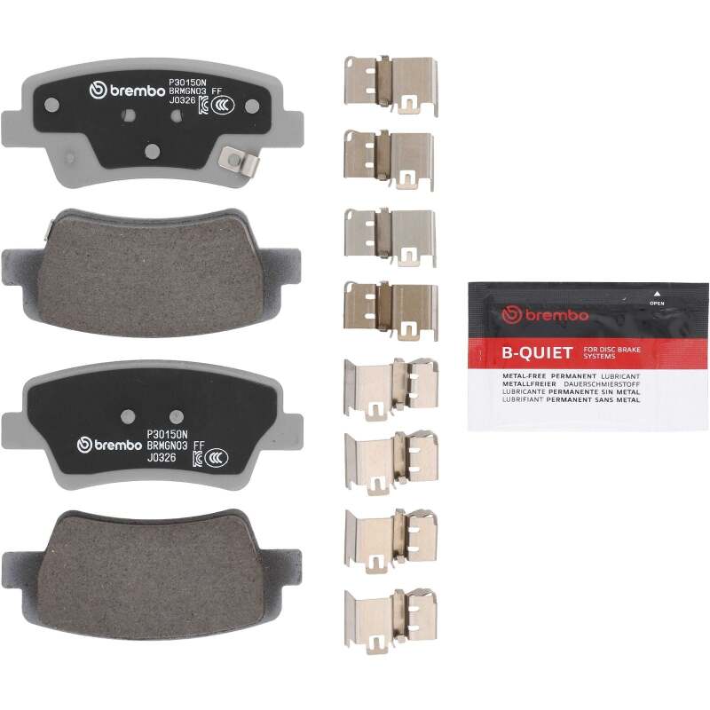 Brembo OE 21-24 Hyundai Elantra PRIME Ceramic Brake Pad - Rear