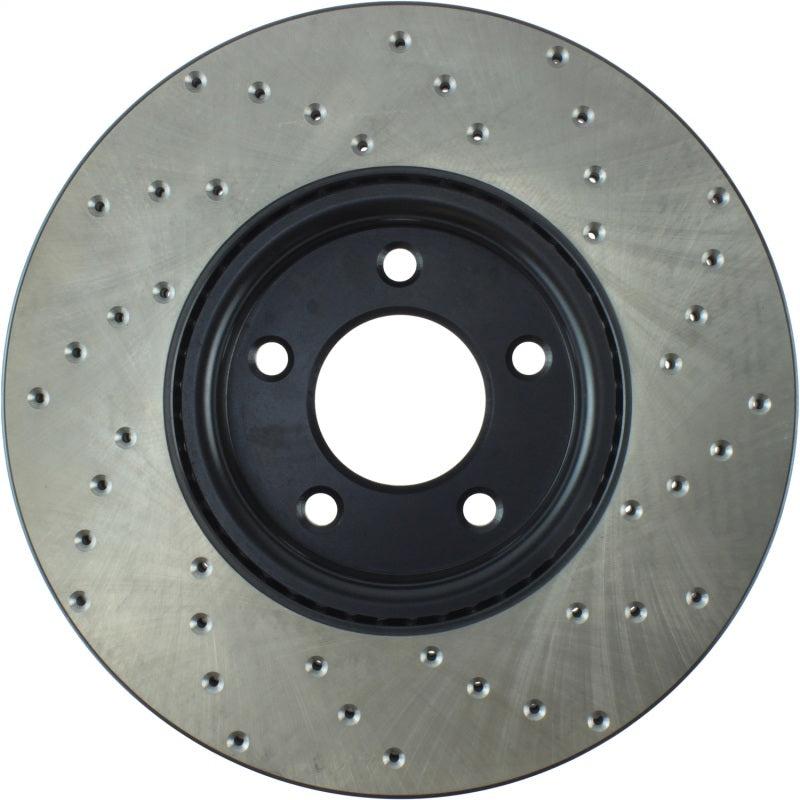 StopTech 2007-2013 Mazda 3 2.3L Cryo Drilled Right Front Brake Rotor