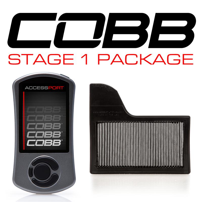 Cobb 15-19 Ford Mustang Ecoboost Stage 1 Power Package