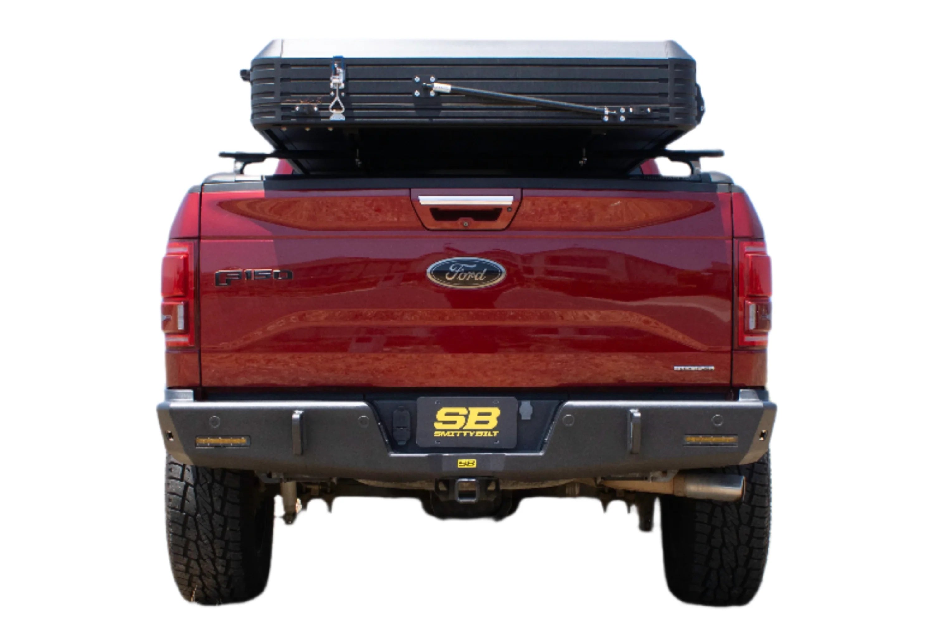 SmittyBilt Adventure Series Bolt On Rear Bumper for 2015-2024 Ford F-150