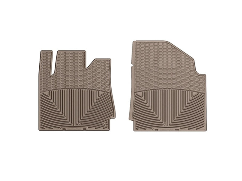 WeatherTech 10+ Cadillac SRX Front Rubber Mats - Tan