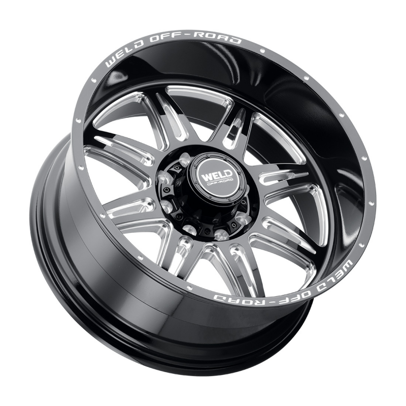 Weld Cheyenne W132 Series 22x10 / 8x165.1 BP / -18 Offset / 4.75 BS - Gloss Black MIL