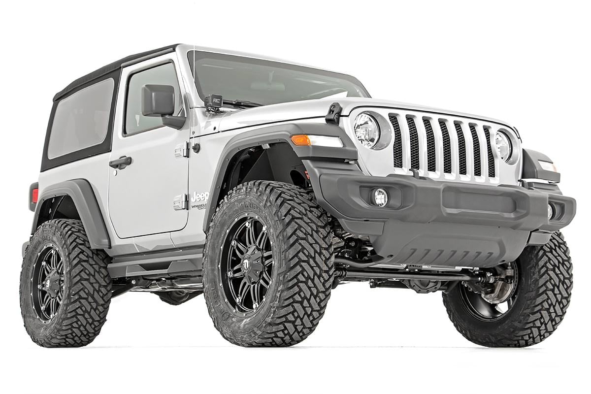 3.5 Inch Lift Kit | Adj Lower | FR D/S | M1 | Jeep Wrangler JL 4WD (24-26)