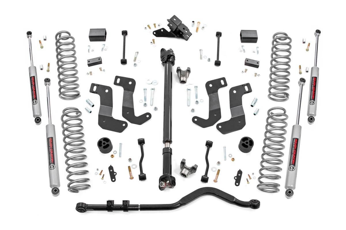 3.5 Inch Lift Kit | C/A Drop | FR D/S | Jeep Wrangler JL 4WD (2024-2026)