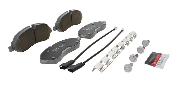 Brembo OE 15-23 Ford Transit-150/Transit-250/Transit-350/Transit-350 HD Ceramic Brake Pad - Front