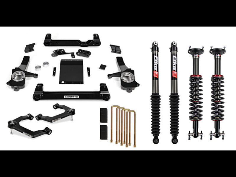 Cognito 19-24 Chevy/GMC Silverado/Sierra 1500 2WD/4WD 6in Perf Lift Kit w/ Elka 2.0 IFP Shocks