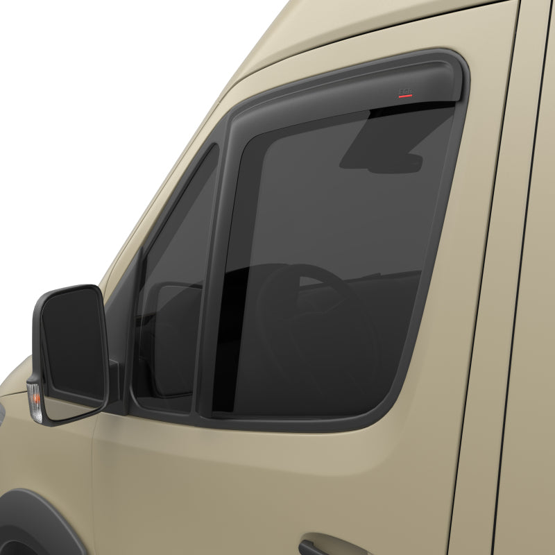 EGR 20-24 Mercedes Sprinter Van Front Tape-on Window Visors - Dark Smoke
