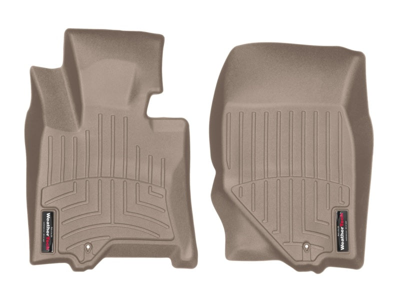 WeatherTech 08-13 Infinity EX35 / 14-15/16+ Infinity QX50 Front FloorLiner - Tan (AWD and RWD)