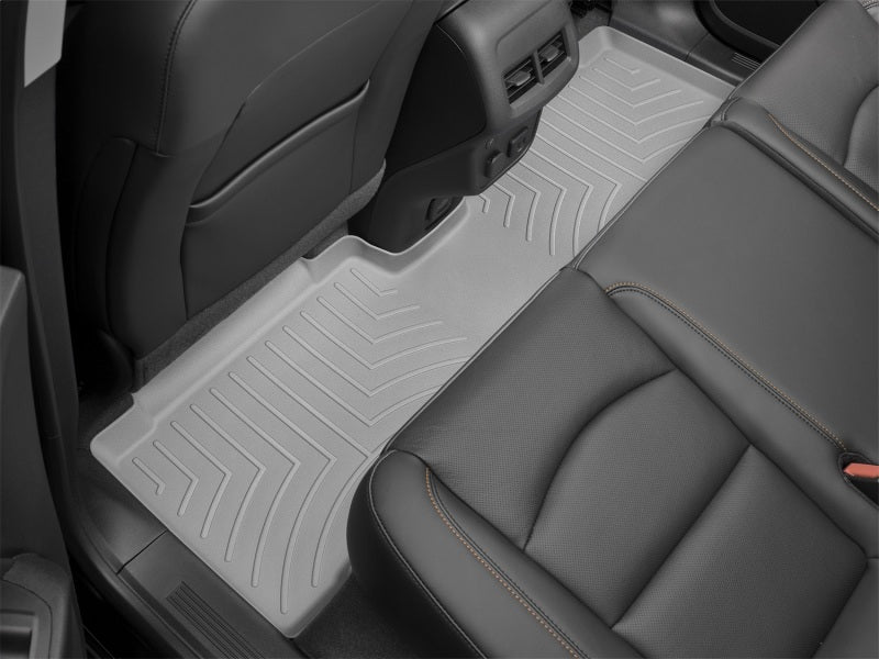 WeatherTech 02-06 Toyota Camry Rear FloorLiner - Grey (Vehicles w/ Power Passenger 1st Row Seat)