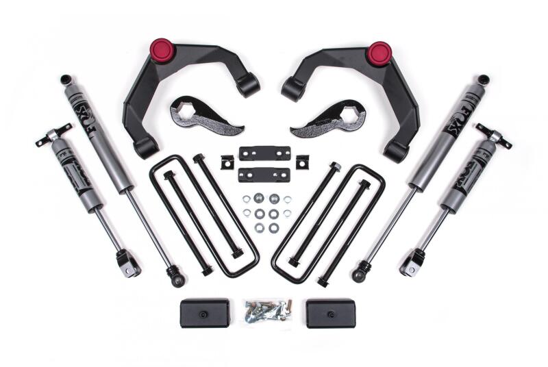 Zone Offroad 2020 GM 2500 / 3500 HD 3In Adventure Series (OE Key 84634344) w/ Overloads - Fox