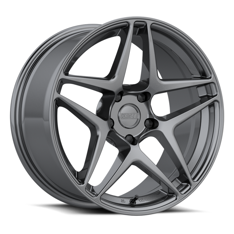 Kansei K15G Astro 18x8.5in / 5x112 BP / 35mm Offset / 66.56mm  Bore - Gunmetal