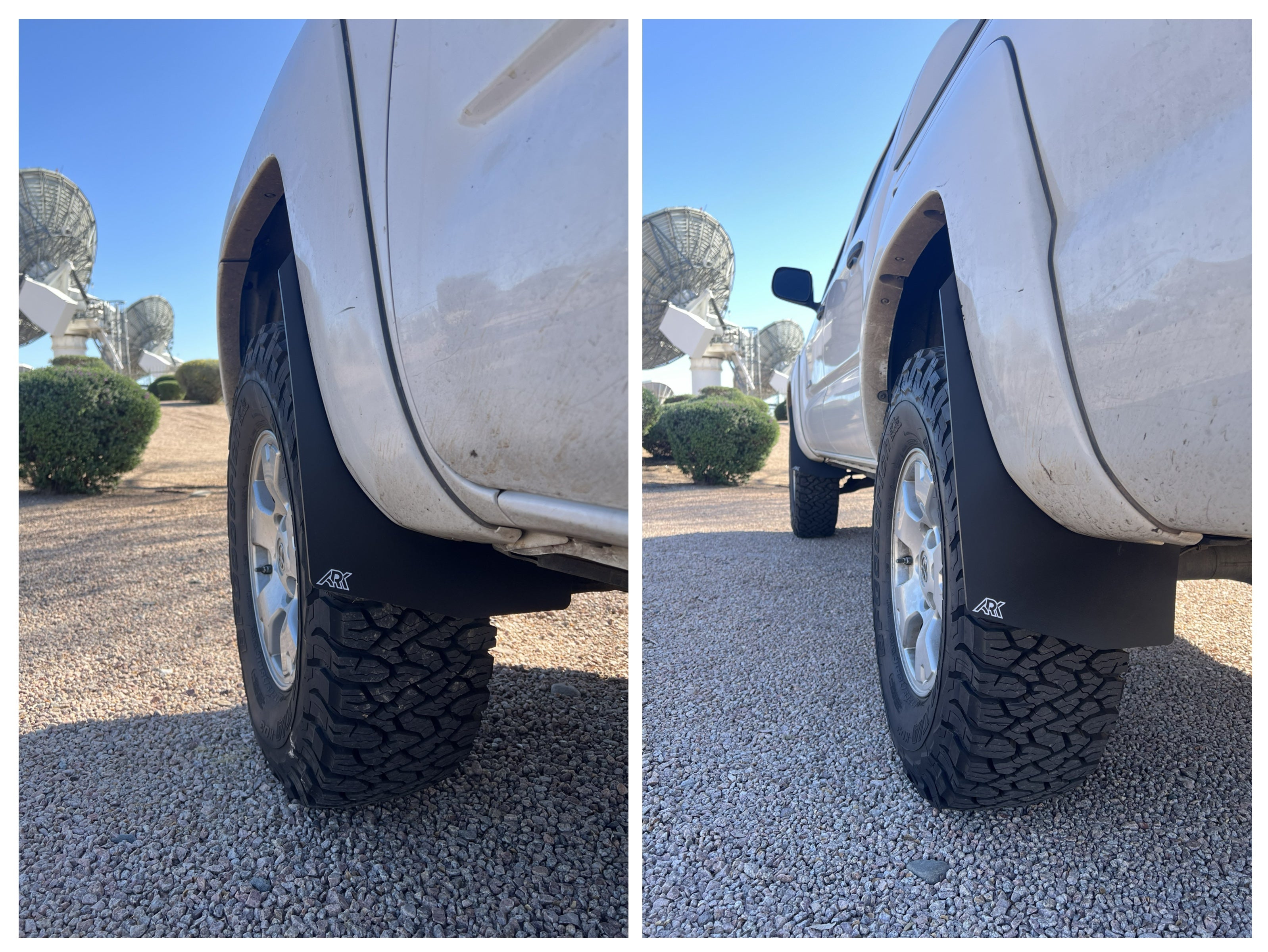 2005-2015 Toyota Tacoma TriXpoly Mid Mud Flaps