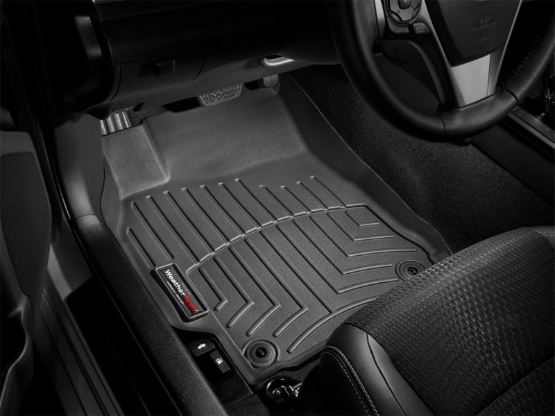 WeatherTech 08-11 Lexus IS Front FloorLiner - Black