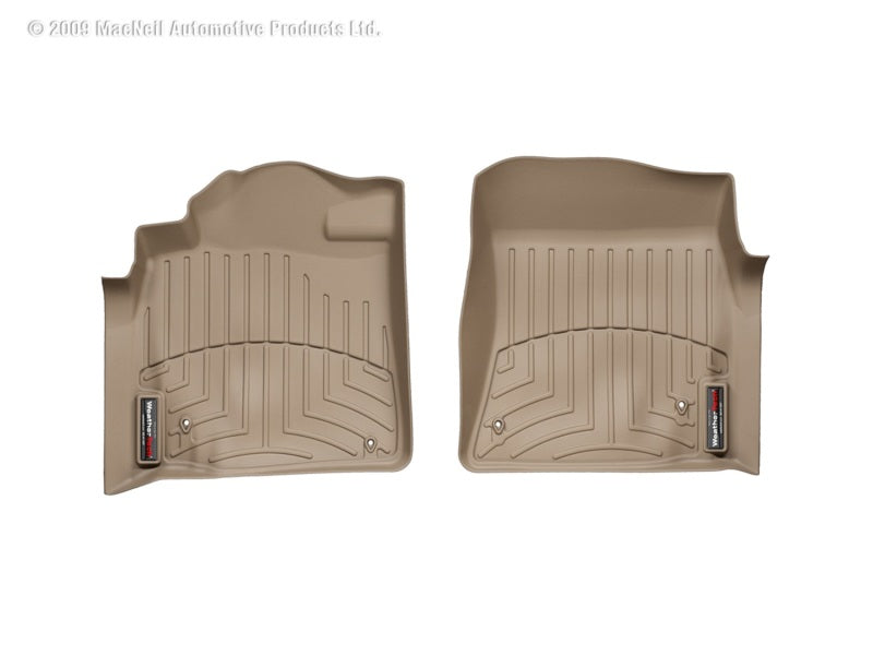 WeatherTech 08-13 Lexus LX570 Front FloorLiner - Tan