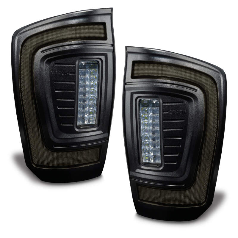 Oracle Lighting 16-23 Gen 3 Toyota Tacoma Black Series Flush Style LED Tail Lights