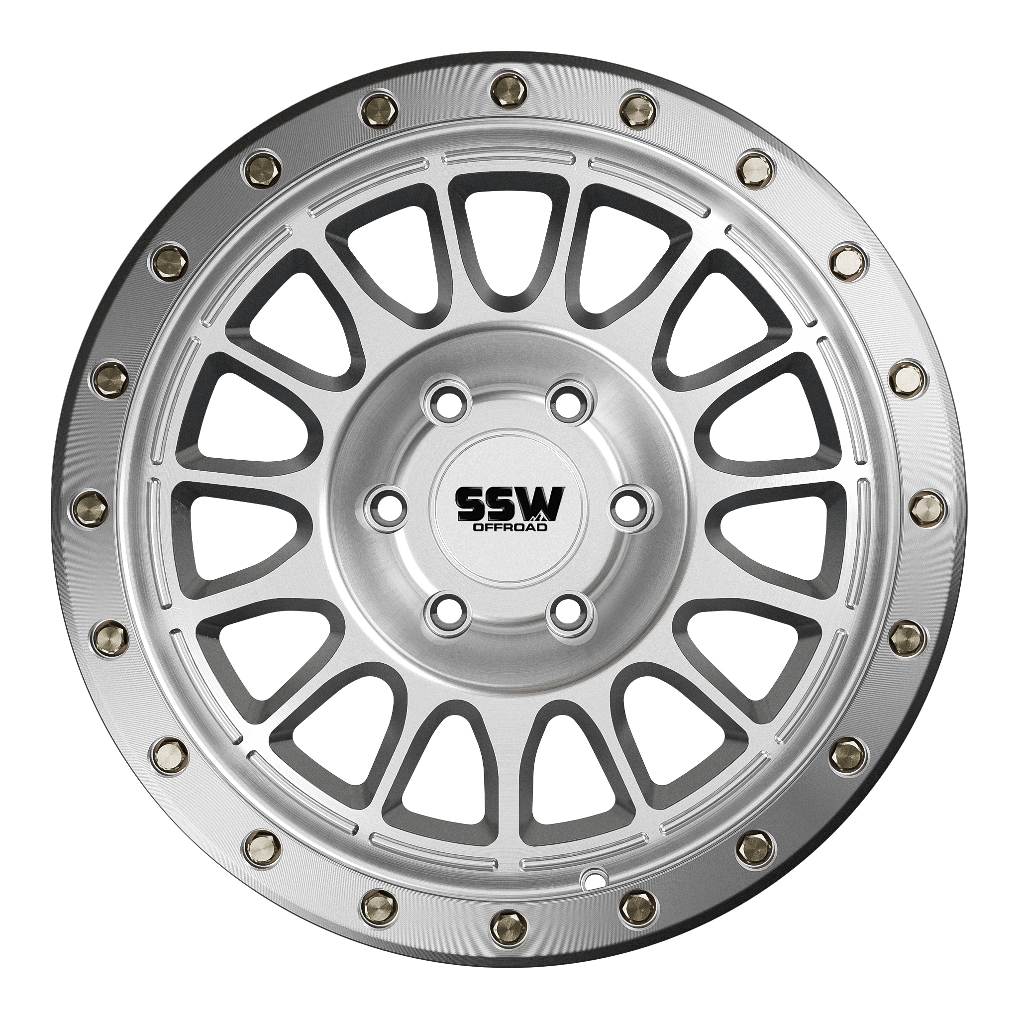DAKAR EVO / MACHINED SILVER / 17X9.0 +25